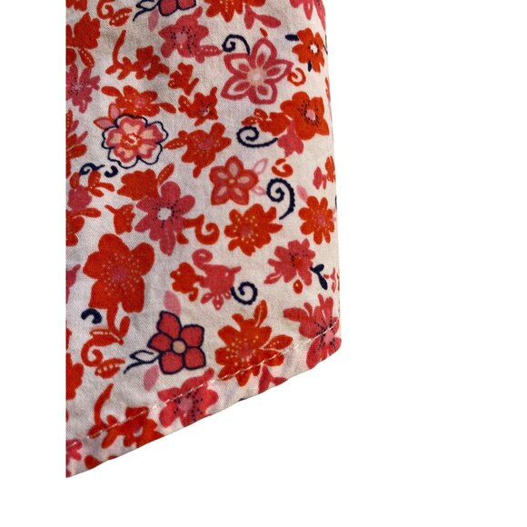 Banana Republic Women’s XL Pink Floral Button-Up Shirt Classic Fit Casual Comfy - Picture 9 of 13